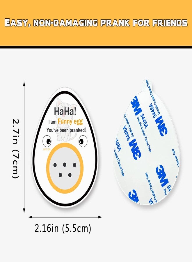 Smatagee Funny Egg Meowing Cat Hidden Annoying Prank Joke Gag Sound,Mini Hidden Prank Noise Maker for Adults,April Fool's Day Practical Joke,Gag Gifts,Small Size Prank at Home,Office - Image 5